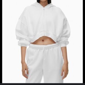Aritzia Mega fit sweat fleece cozy fleece hoodie